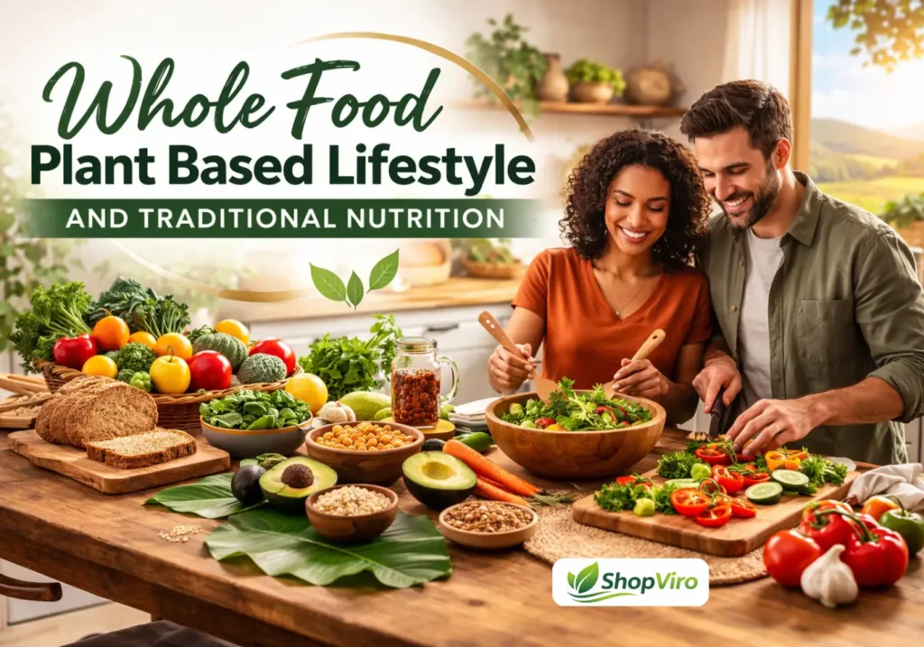 Whole Food Plant Based Lifestyle and Traditional Nutrition - ShopViro